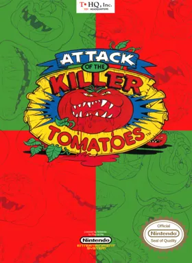 Attack of the Killer Tomatoes (USA) box cover front